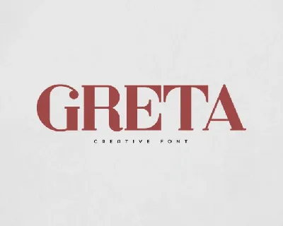 Greta font