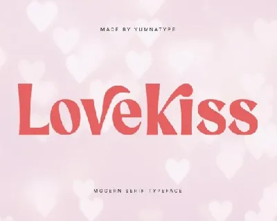 Lovekiss font