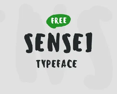 Sensei Free font