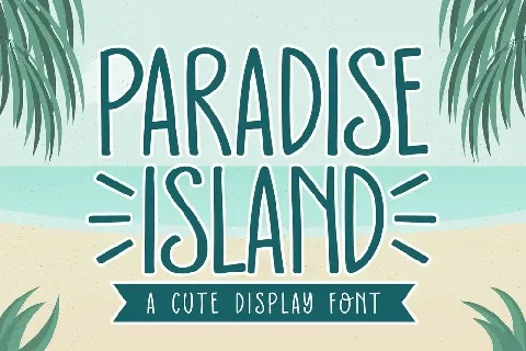 Paradise Island font