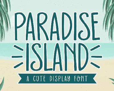 Paradise Island font