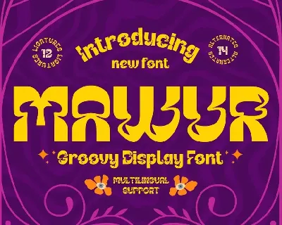 MAWUR font