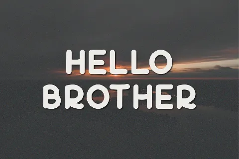 Hello Brother font