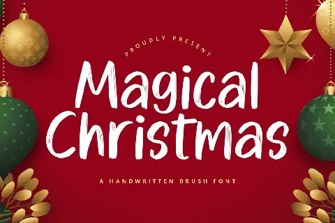 Magical Christmas font