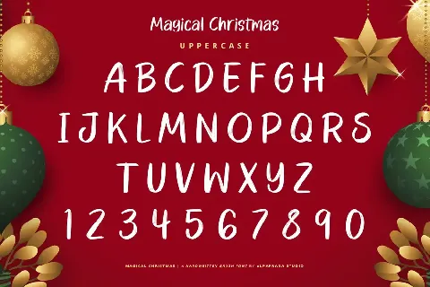 Magical Christmas font