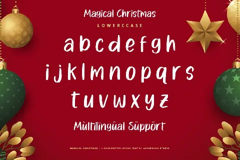 Magical Christmas font