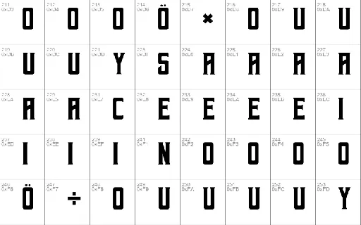 Geizer Serif font