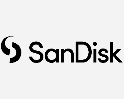 SanDisk Logo font