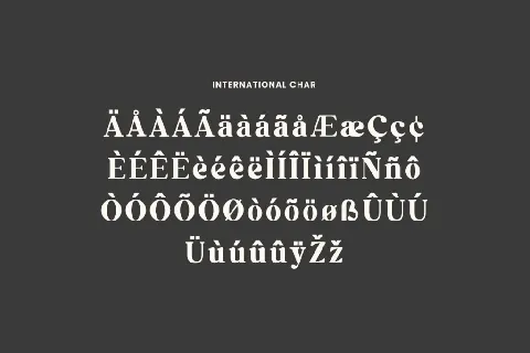 Retrospection font