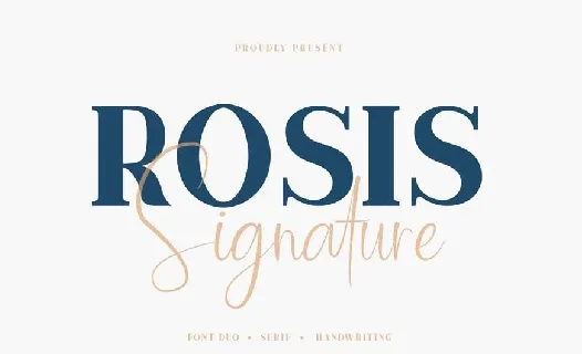 Rosis And Ballroom Duo font