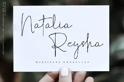 Anthanista font