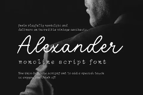 Alexander font