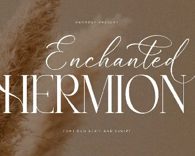 Enchanted Hermion font
