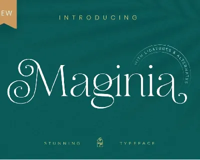 Maginia font