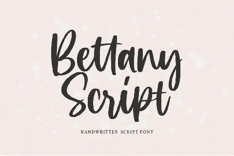 Bettany Script font