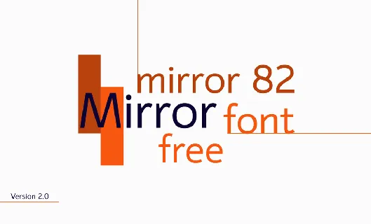 mirror 82 font