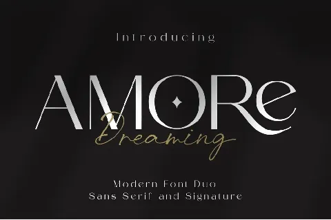 Amore Dreaming font