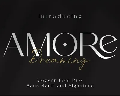 Amore Dreaming font