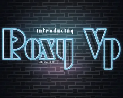 Roxy Vp font
