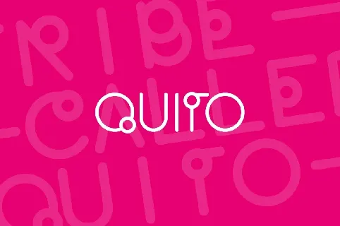 Quito font