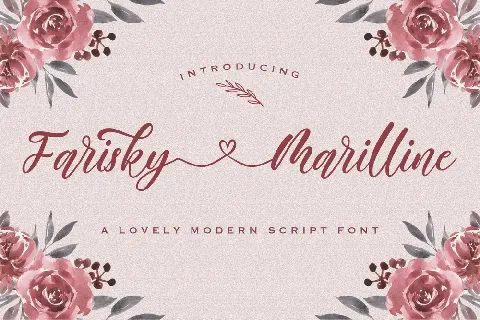 Farisky Marlline font