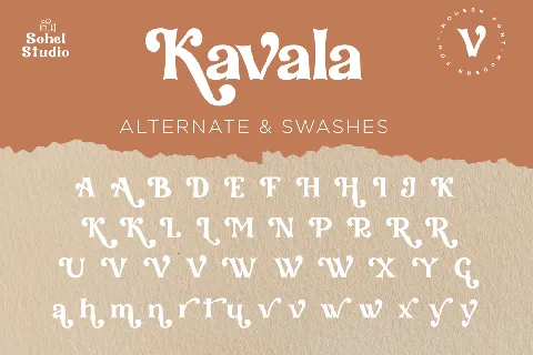 Kavala Demo font