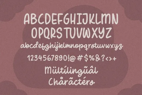 White Cakes font