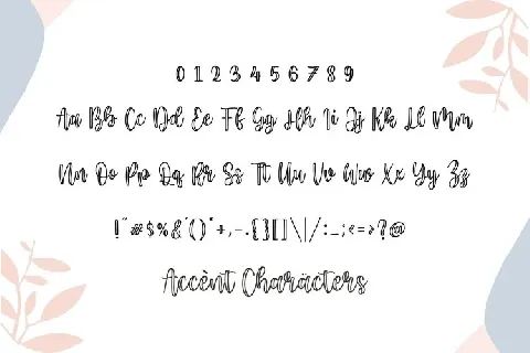 Minoline Cute Handwritten Script font