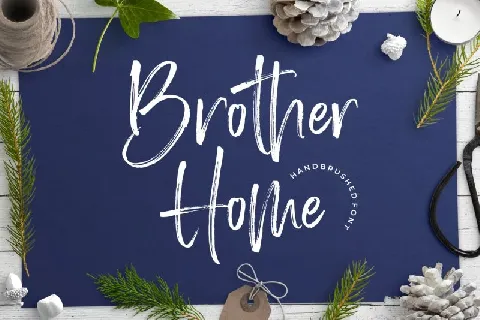 Brother Home Brush font