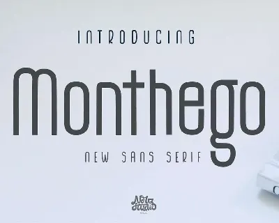 The Monthego font