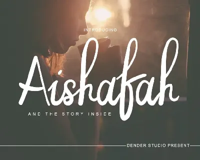 Aishafah5 font