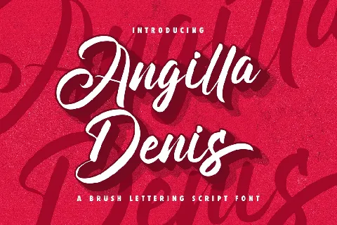 Angilla Denis font