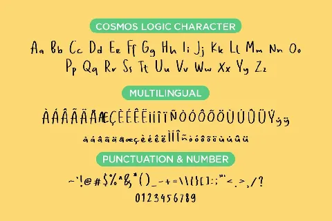 Cosmos Logic Demo Version font