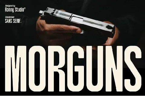 Morguns font