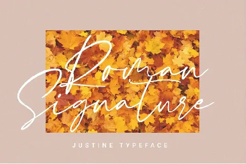 Justine font