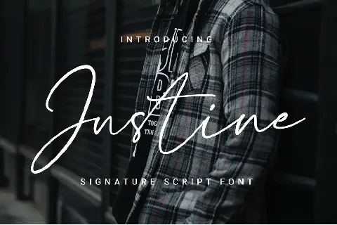 Justine font