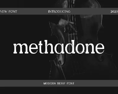 Methadone font