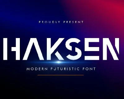 Haksen font