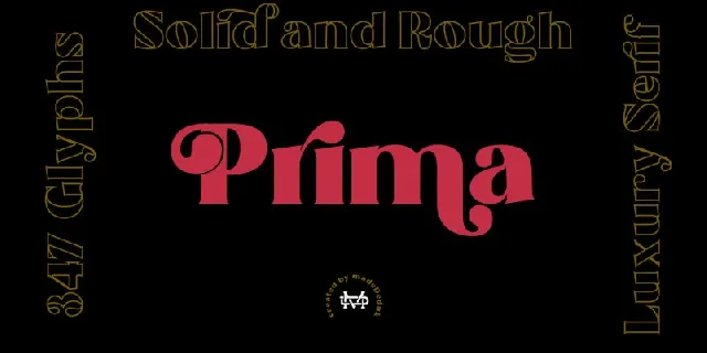 Prima – Luxury font