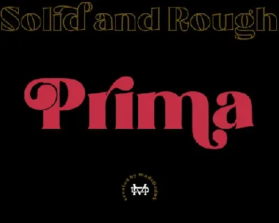 Prima – Luxury font