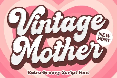 Vintage Mother font
