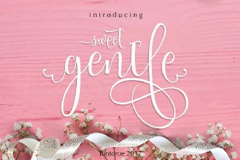 Sweetgentle Script font