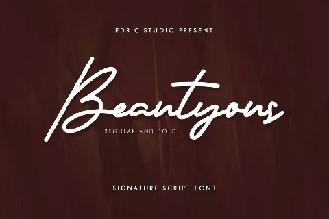 Beautyous font