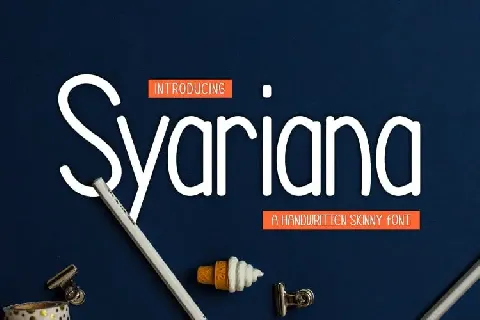 Syariana Sans Serif font