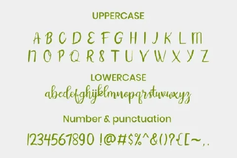 Aintya Beauty Handwritten font