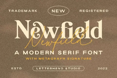 Newfield font