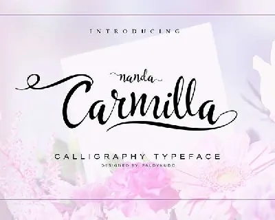 Carmilla font