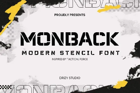 Monback font