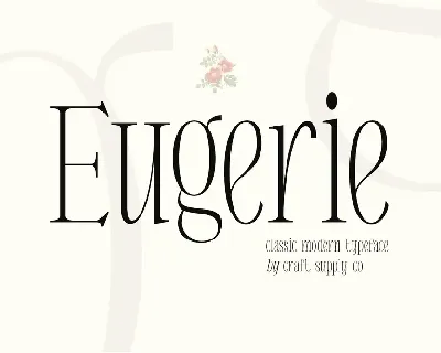 Eugerie Free font