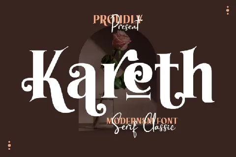 Kareth font